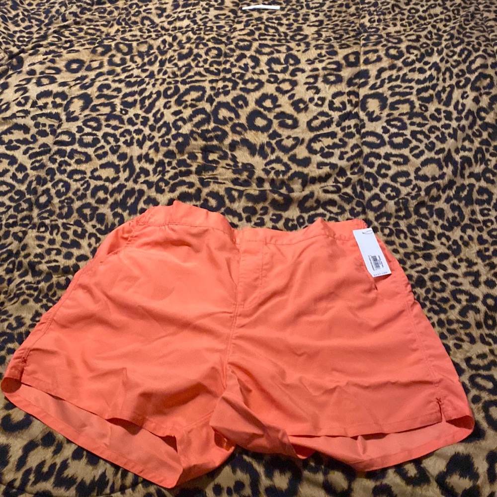 Peach swimming trunks  XL new